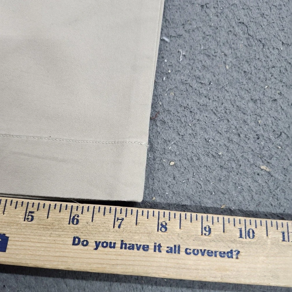 Polo Ralph Lauren Pants Mens 39x32 Beige Stretch Slim Fit Chino Straight Leg